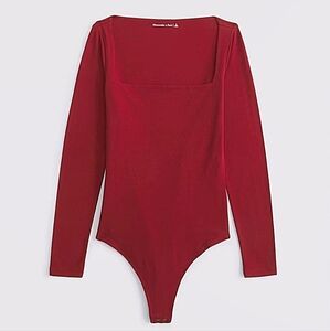 NWT - A&F Double-Lined Cotton Bodysuit